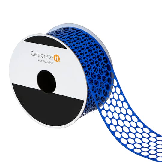 1.6" x 3yd. Honeycomb Homecoming Ribbon by Celebrate It